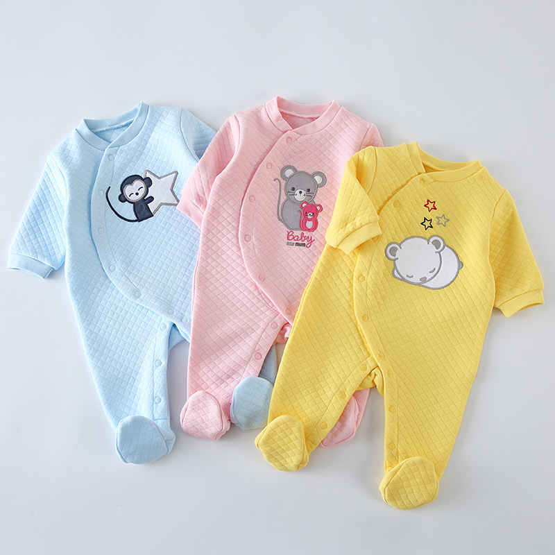 Baby Clothing Outlet - Bebek Pamuklu Tulumlar Giysileri Yenidoğan Uzun