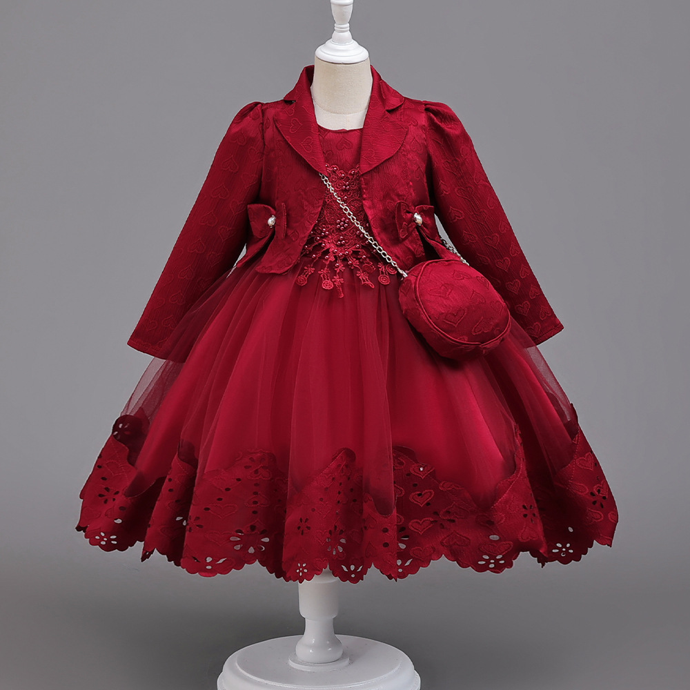 Baby Clothing High End - HETISO Kız Çocuk Prenses Balo Elbisesi