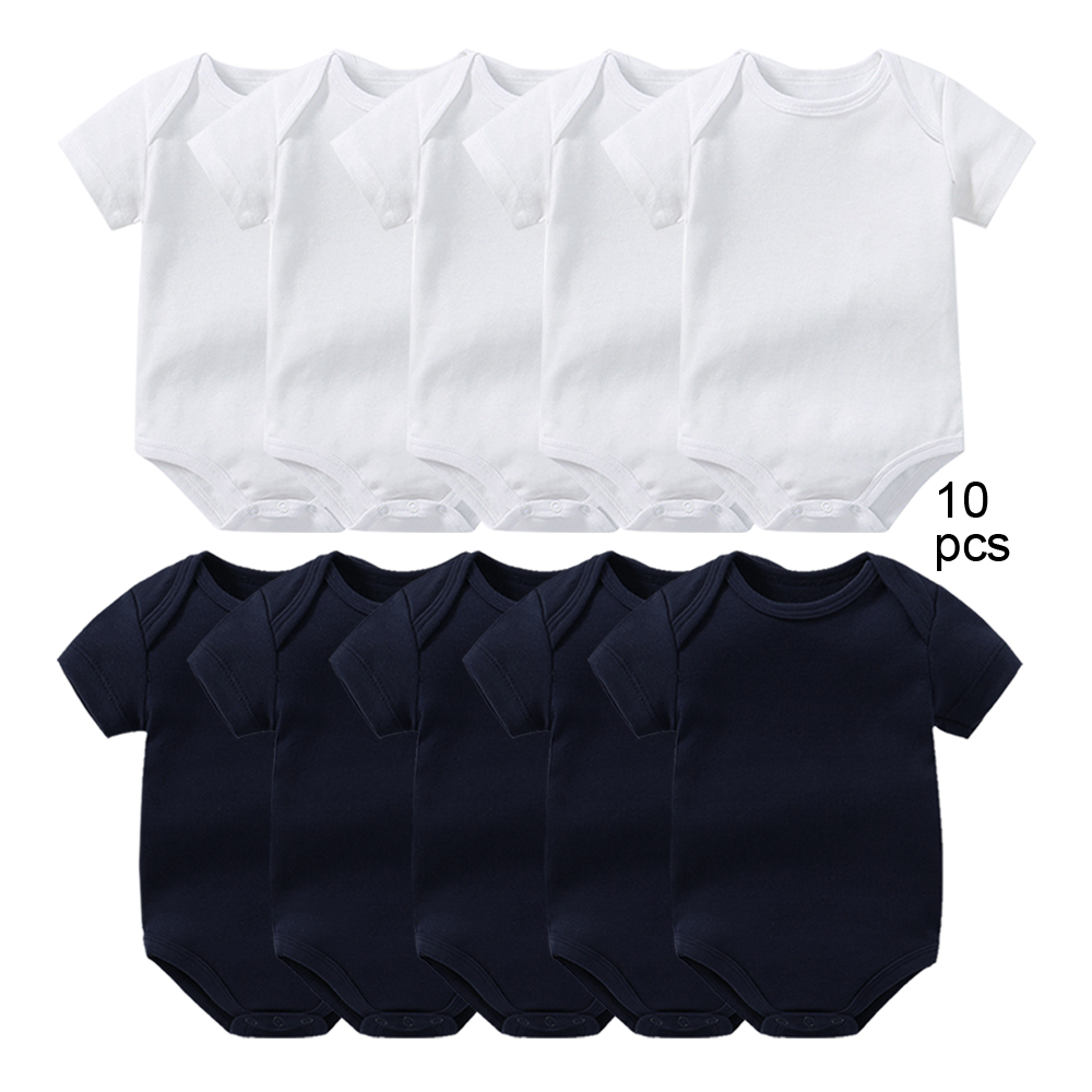Baby Clothing Factory Shop - 10 adet Kalın Bebek Bodysuits Yenidoğan