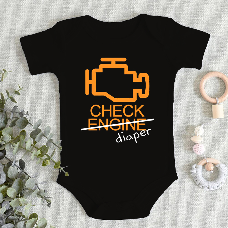 Baby Clothing Outlet - Komik Desenli Bebek Bezi Harfli Tasarım