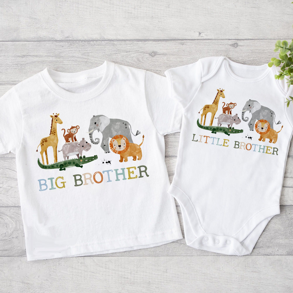 Baby Xl - Büyük kardeş küçük kardeş eşleşen giysi