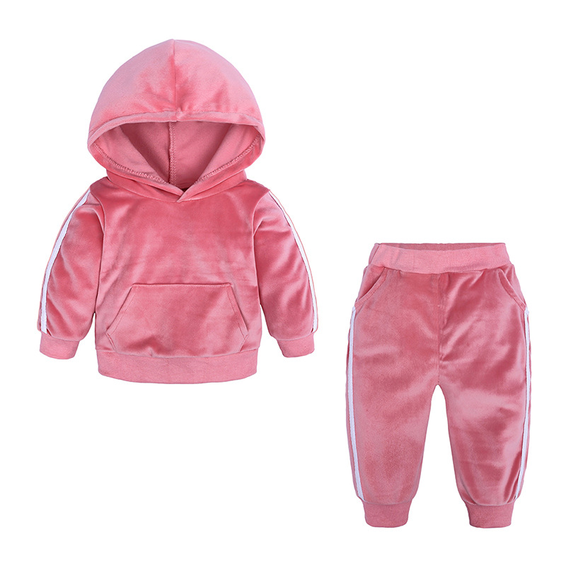 Baby Clothing Factory Shop - 2'li Set Toptan Çocuk Eşofman Takımı