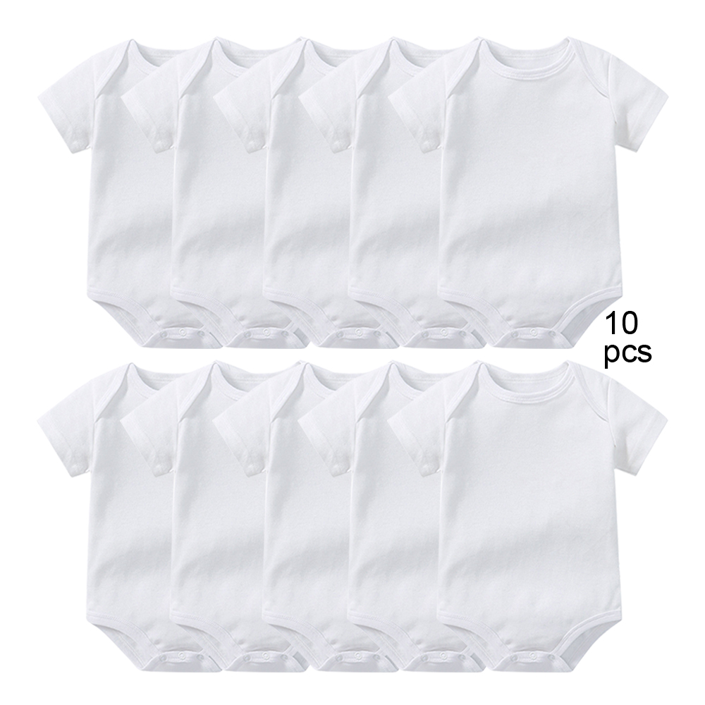 Baby Clothing Factory Shop - 10 Adet Kalın Pamuklu Bebek Bodysuits