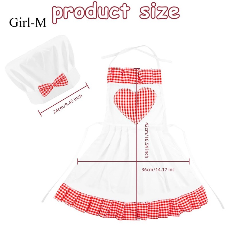 Kırmızı Gingham Bebek Şef Kost - Baby Clothing Products incelemesi ve fiyatı