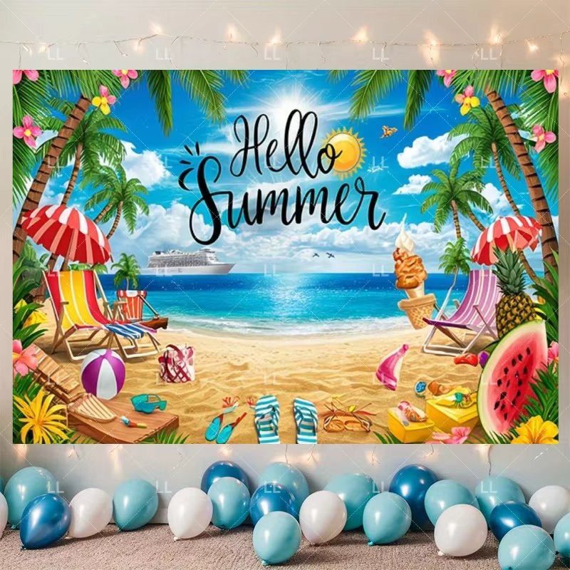 Yaz Hawaii Plaj Partisi Dekora - Baby Clothing Hawaii incelemesi ve fiyatı